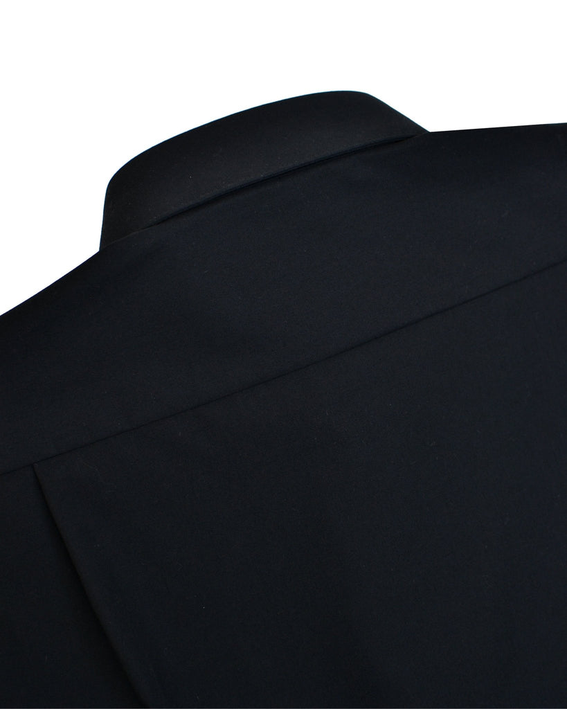 Manchester Camisa de Vestir Lisa Poliéster y Algodón Manga Larga - Manchester