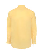 Manchester Camisa de Vestir Lisa Slim Fit con Puño Convertible y Un Bolsillo Mezcla Algodón - Manchester