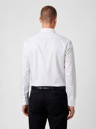 Manchester Camisa de Vestir Mezcla de Algodón y Poliéster - Cuello Ajustable - Manchester