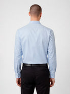 Manchester Camisa de Vestir Mezcla de Algodón y Poliéster - Cuello Ajustable - Manchester