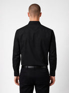 Manchester Camisa de Vestir Mezcla de Algodón y Poliéster - Cuello Ajustable - Manchester