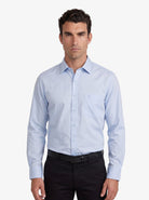 Manchester Camisa de Vestir Mezcla de Algodón y Poliéster - Cuello Ajustable - Manchester