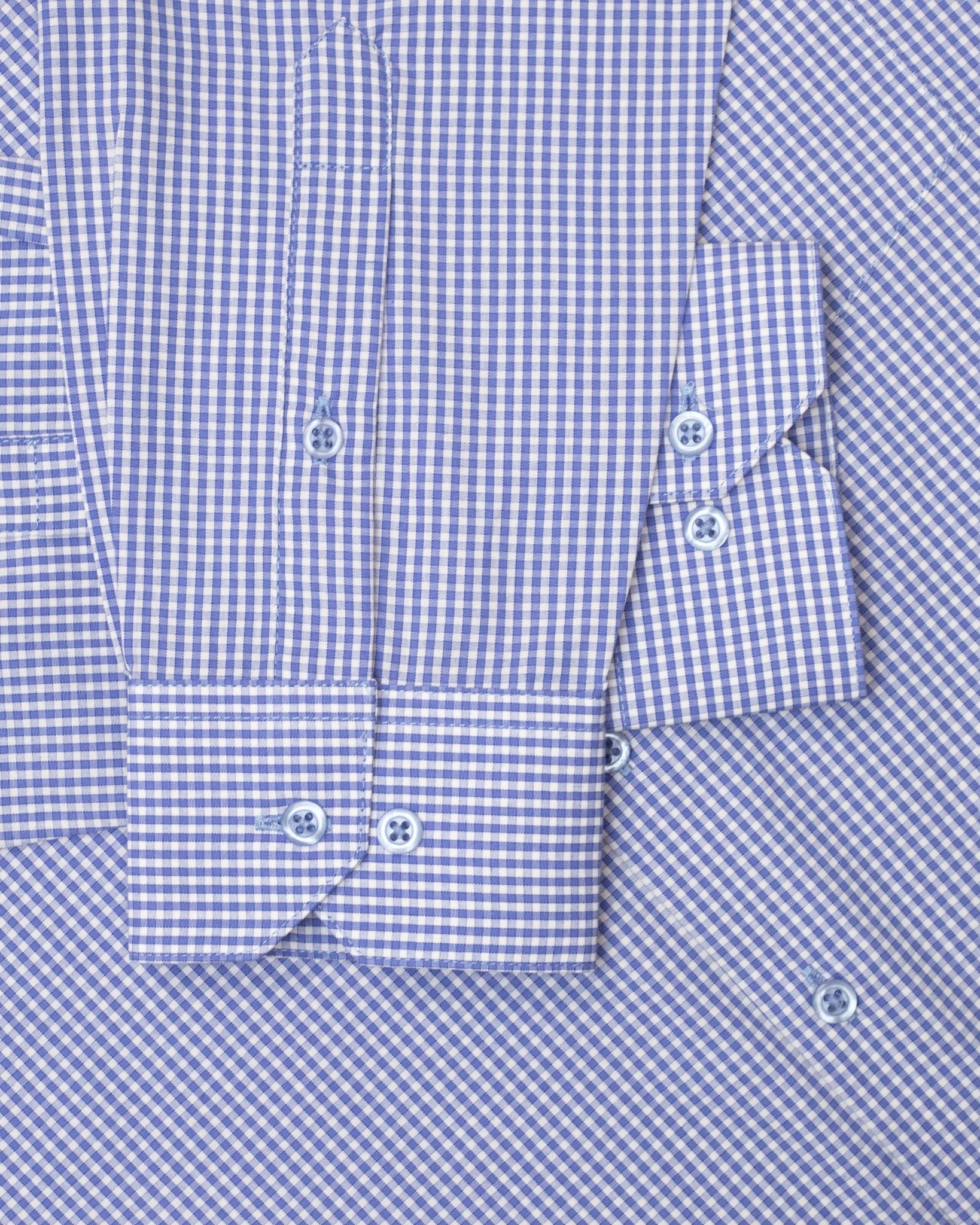 Manchester Camisa de Vestir Microcuadro Slim Fit - Manchester