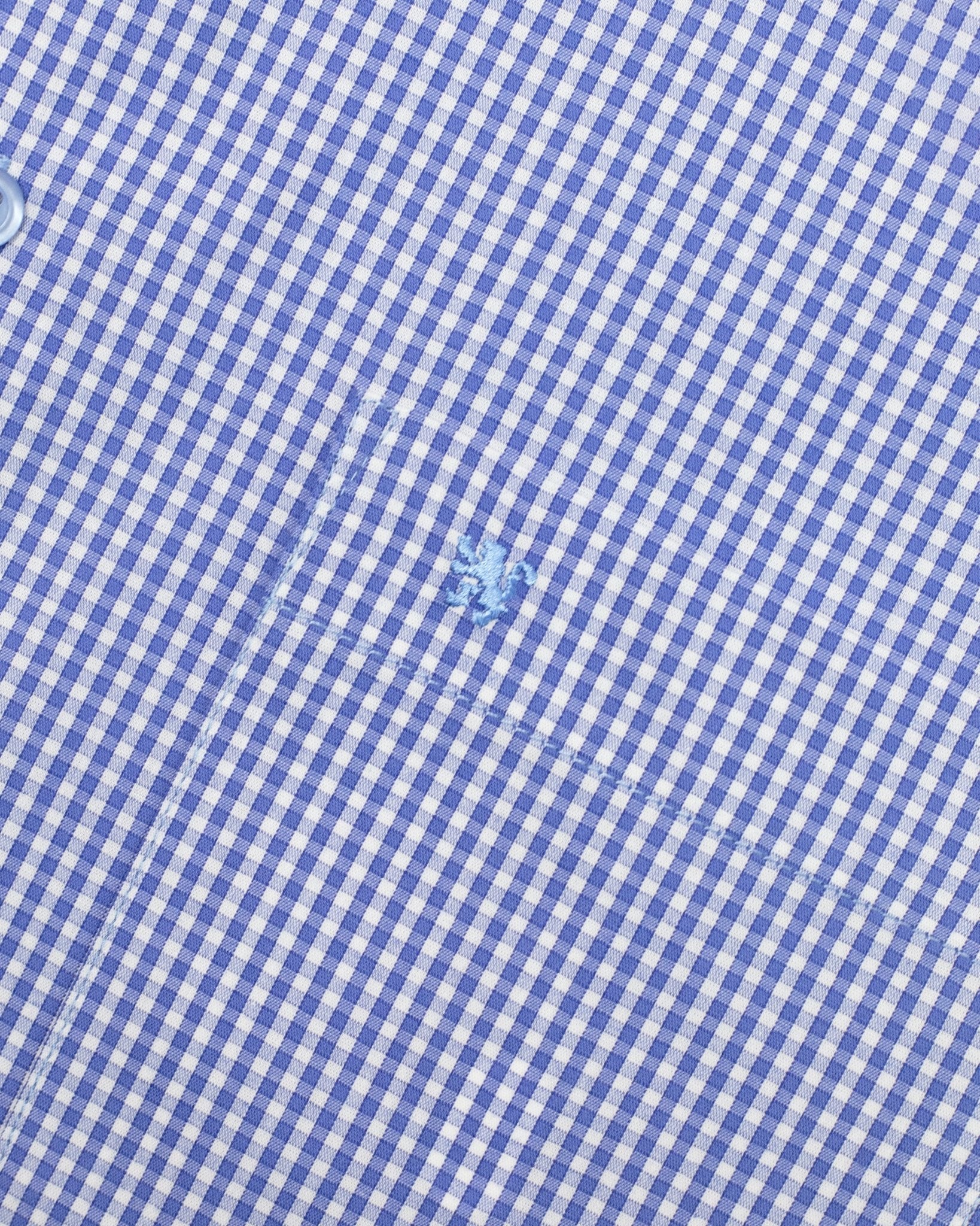 Manchester Camisa de Vestir Microcuadro Slim Fit - Manchester