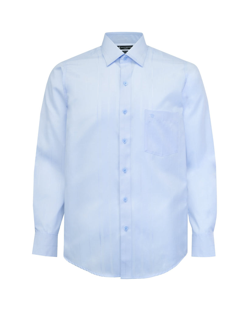 Manchester Camisa de Vestir Poliéster y Algodón Manga Larga - Manchester
