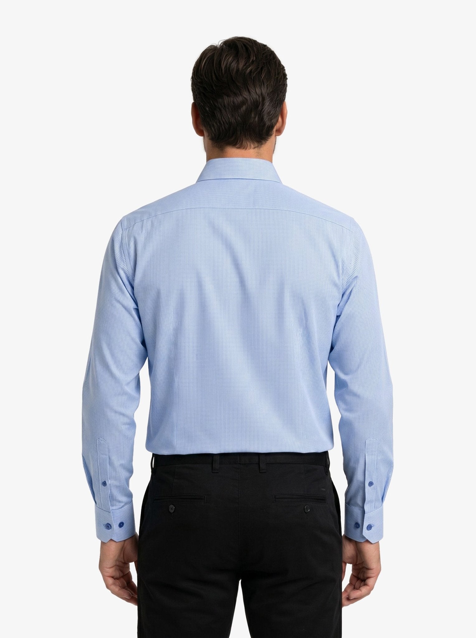 Manchester Camisa de Vestir Poliéster y Algodón - Manga Larga - Manchester