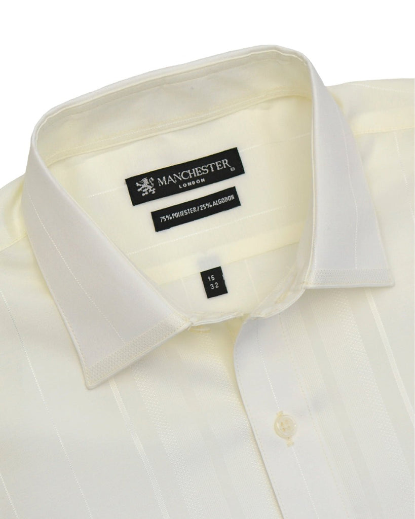 Manchester Camisa de Vestir Poliéster y Algodón Manga Larga - Manchester