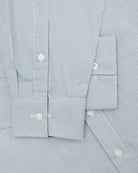 Manchester Camisa de Vestir Regular Fit con Diseño de Círculos Pequeños en Algodón y Puño Convertible - Manchester