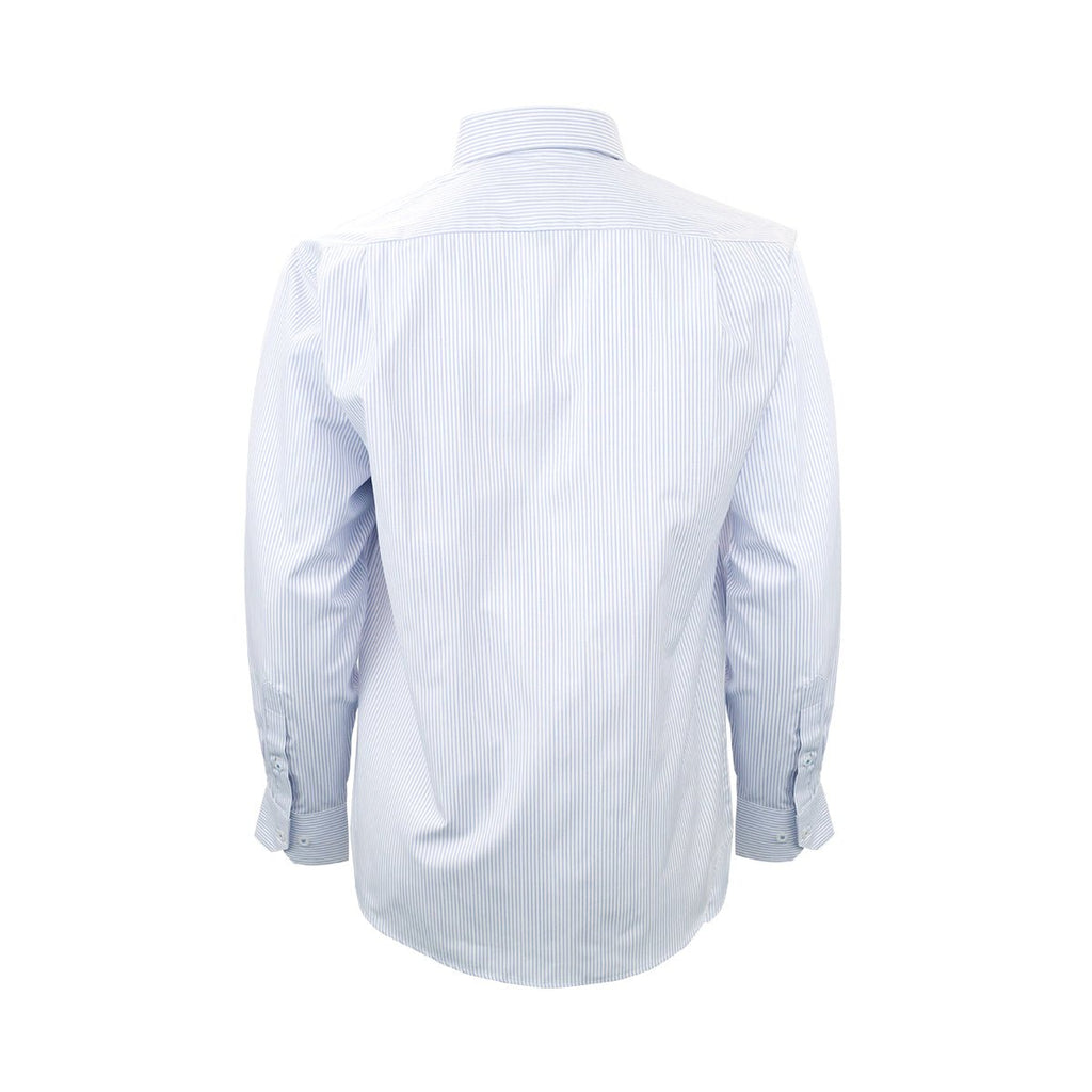 Manchester Camisa de Vestir Regular Fit con Rayas en Algodón y Poliéster - Manchester