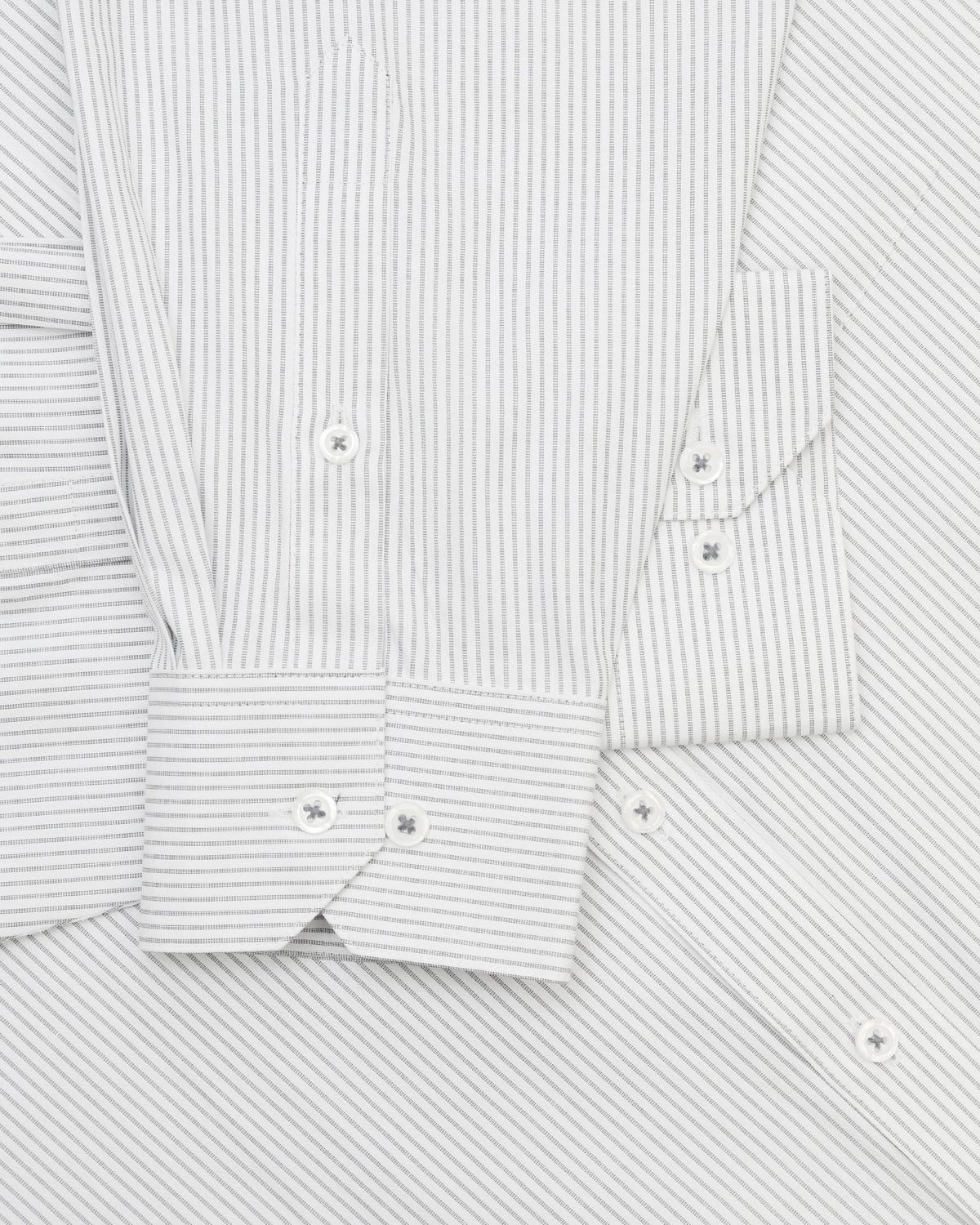Manchester Camisa de Vestir Regular Fit con Rayas en Algodón y Poliéster - Manchester