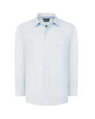 Manchester Camisa de Vestir Regular Fit con Rayas en Algodón y Poliéster - Manchester