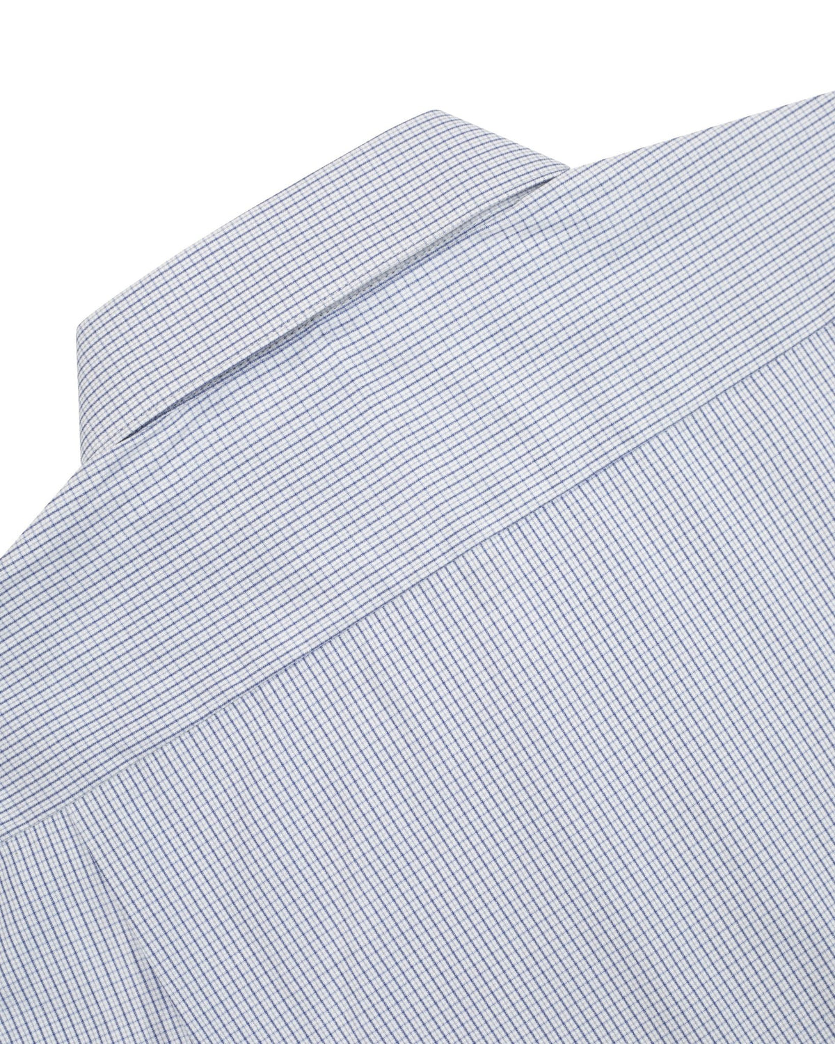 Manchester Camisa de Vestir Regular Fit Estampado de Cuadros Pequeños en Algodón-Poliéster - Manchester