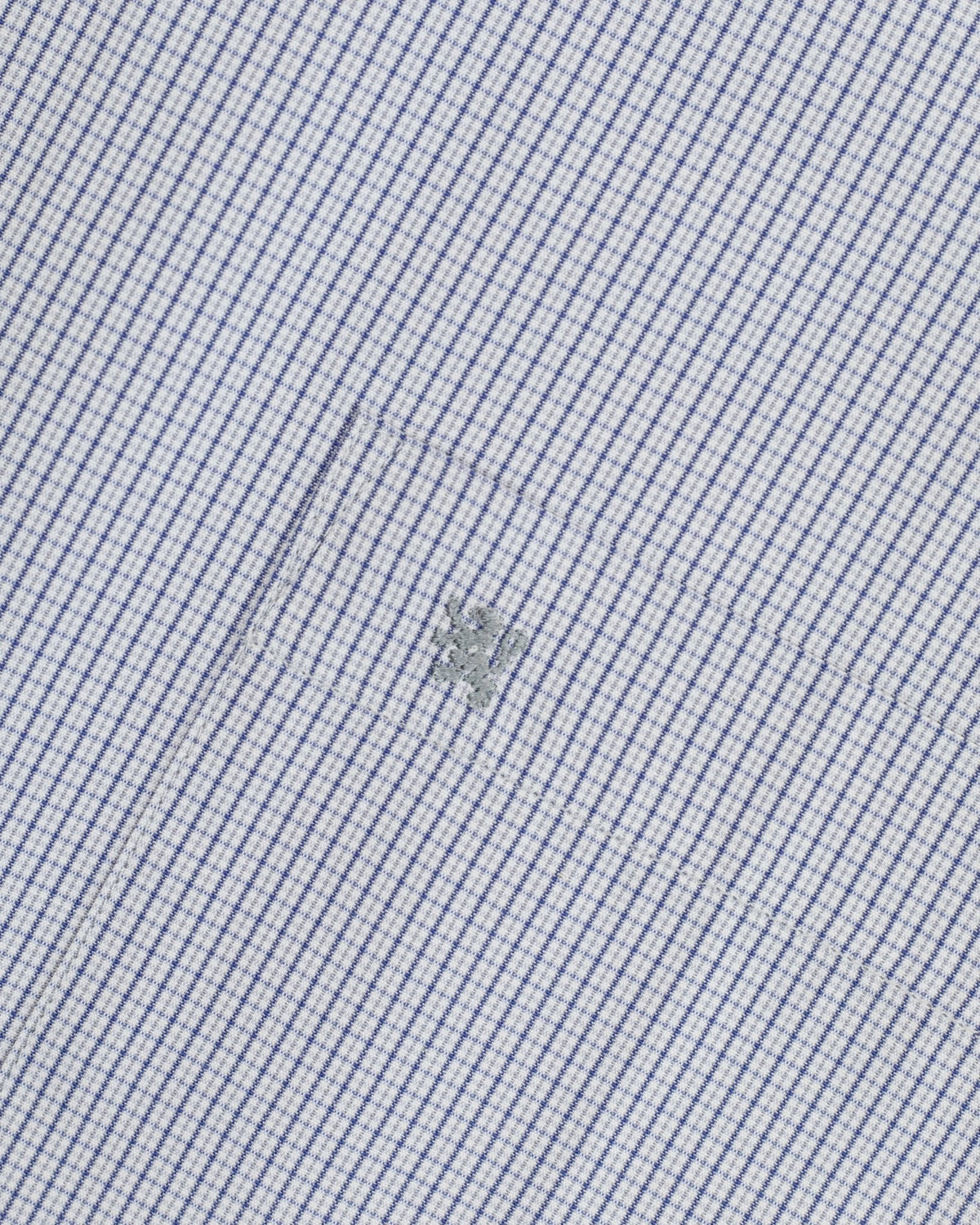 Manchester Camisa de Vestir Regular Fit Estampado de Cuadros Pequeños en Algodón-Poliéster - Manchester
