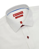 Manchester Camisa de Vestir Slim Fit Algodón y Poliéster Manga Larga - Manchester
