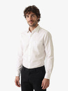 Manchester Camisa de Vestir Slim Fit Algodón y Poliéster- Manga Larga - Manchester