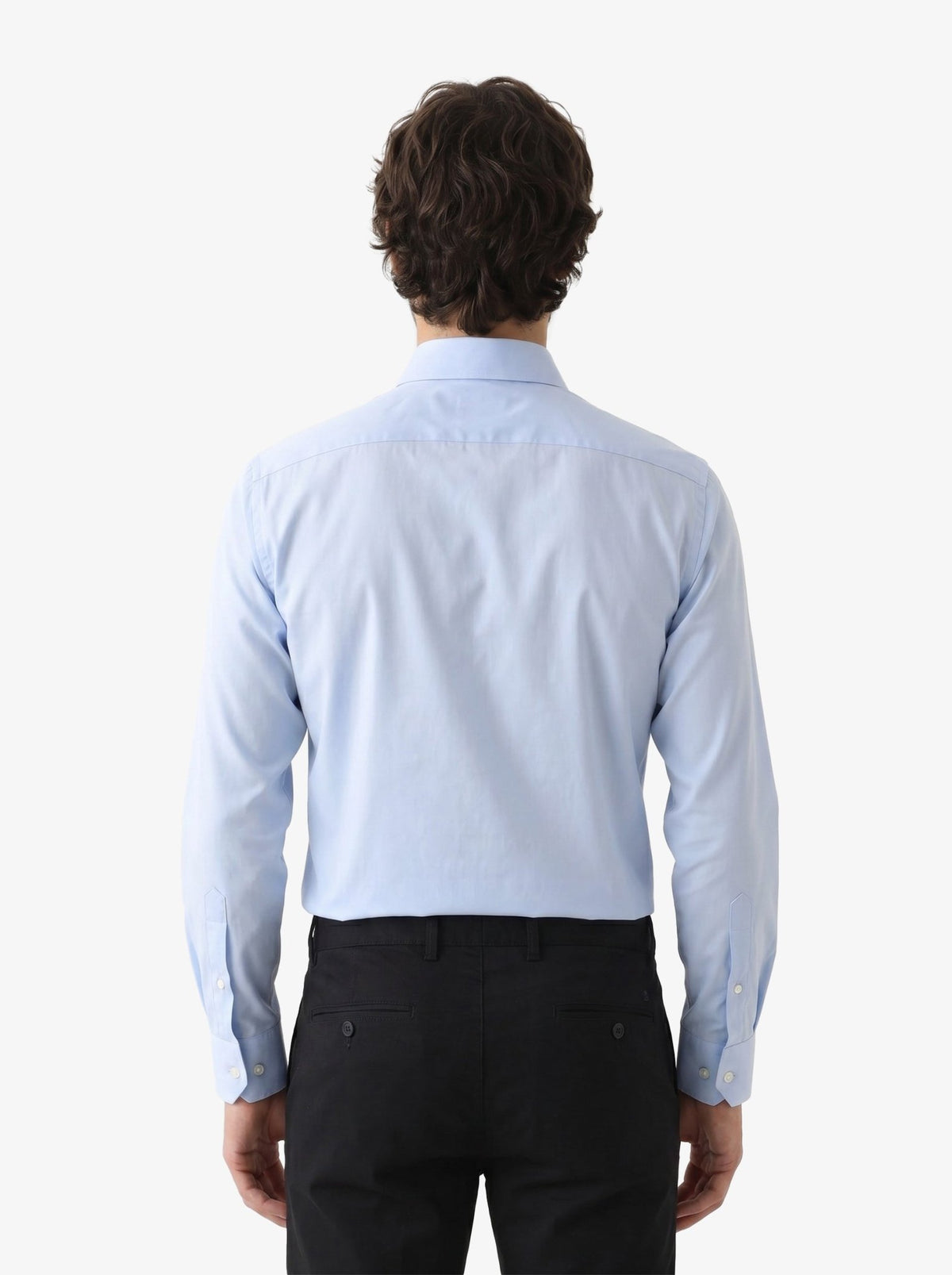 Manchester Camisa de Vestir Slim Fit Algodón y Poliéster- Manga Larga - Manchester