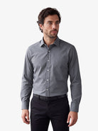 Manchester Camisa de Vestir Slim Fit Algodón y Poliéster- Manga Larga - Manchester