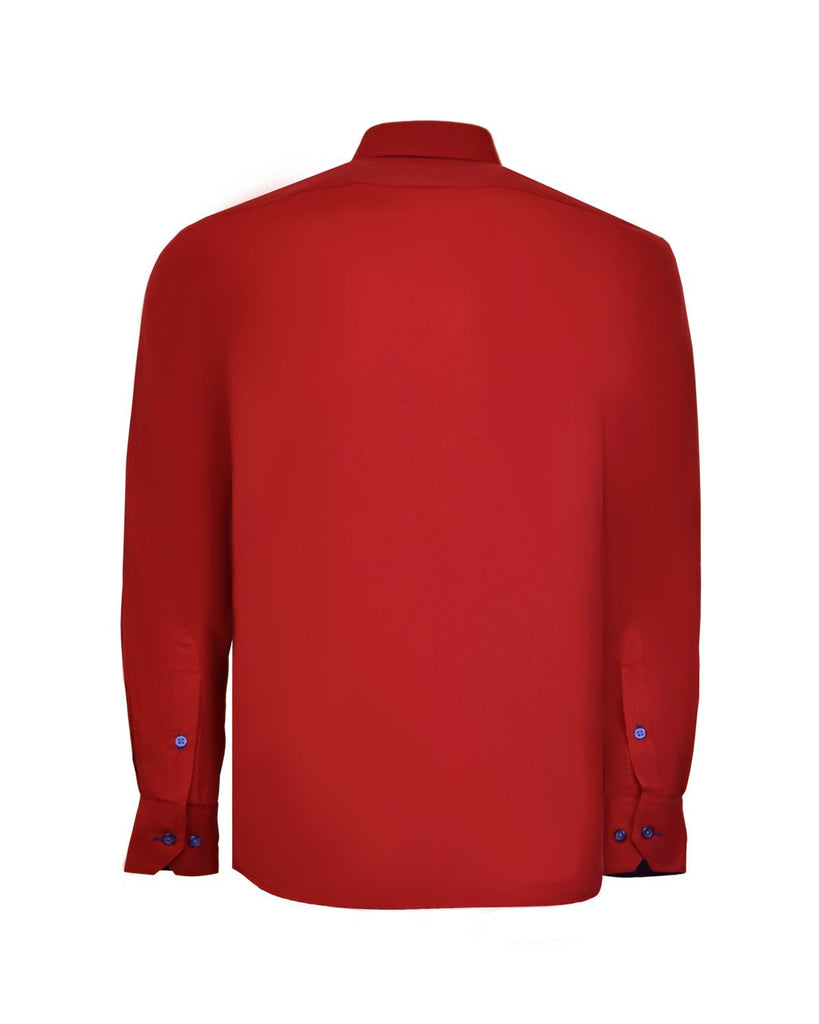 Manchester Camisa de Vestir Slim Fit Algodón y Poliéster Manga Larga - Manchester