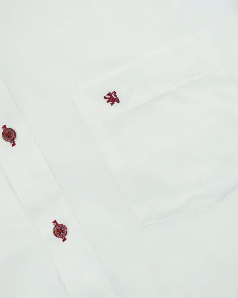 Manchester Camisa de Vestir Slim Fit Algodón y Poliéster Manga Larga - Manchester