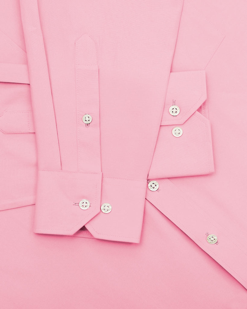 Manchester Camisa de Vestir Slim Fit Algodón y Poliéster - Manga Larga - Manchester