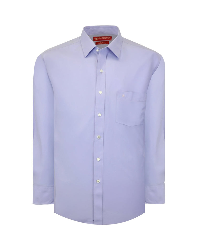 Manchester Camisa de Vestir Slim Fit Algodón y Poliéster - Manga Larga - Manchester