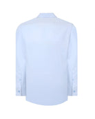 Manchester Camisa de Vestir Slim Fit con Cuello Ajustable y Puño Convertible de Algodón y Poliéster - Manchester