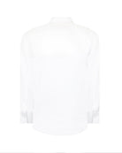 Manchester Camisa de Vestir Slim Fit con Cuello Ajustable y Puño Convertible de Algodón y Poliéster - Manchester