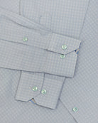 Manchester Camisa de Vestir Slim Fit Cuadrados Sutiles Manga Larga - Manchester