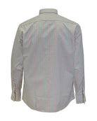 Manchester Camisa de Vestir Slim Fit Cuadros Sutiles Algodón y Poliéster Manga Larga - Manchester