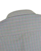 Manchester Camisa de Vestir Slim Fit Cuadros Sutiles Algodón y Poliéster Manga Larga - Manchester