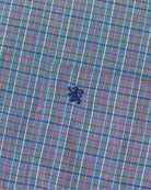 Manchester Camisa de Vestir Slim Fit Cuadros Sutiles Algodón y Poliéster Manga Larga - Manchester