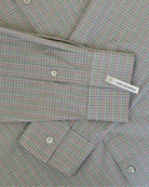 Manchester Camisa de Vestir Slim Fit Cuadros Sutiles Algodón y Poliéster Manga Larga - Manchester