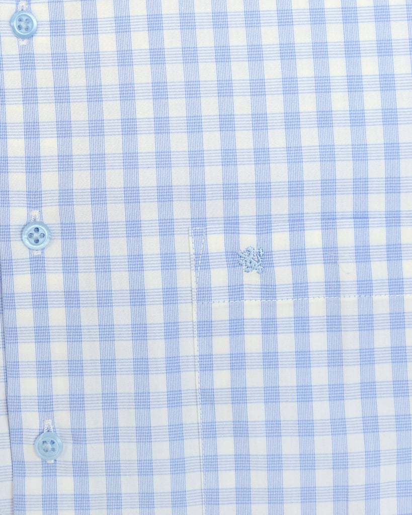 Manchester Camisa de Vestir Slim Fit Cuadros Tradicionales - Manga Larga - Manchester