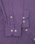 Manchester Camisa de Vestir Slim Fit en Algodón con Cuello Roma y Puño Ejecutivo - Manchester