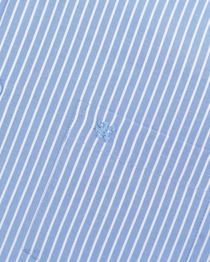 Manchester Camisa de Vestir Slim Fit en Rayas - Manchester