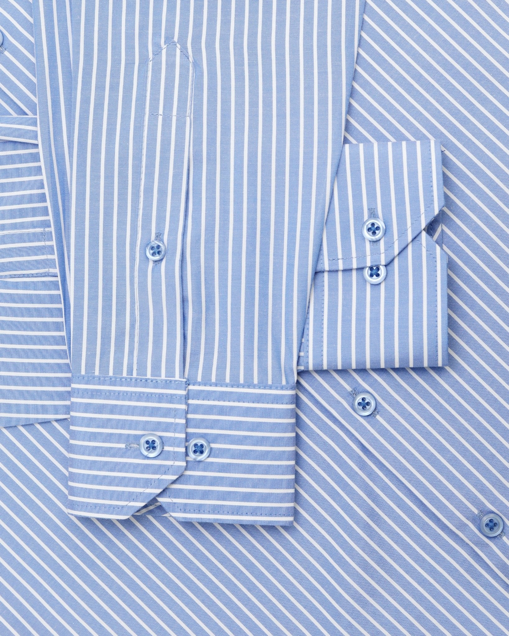 Manchester Camisa de Vestir Slim Fit en Rayas - Manchester