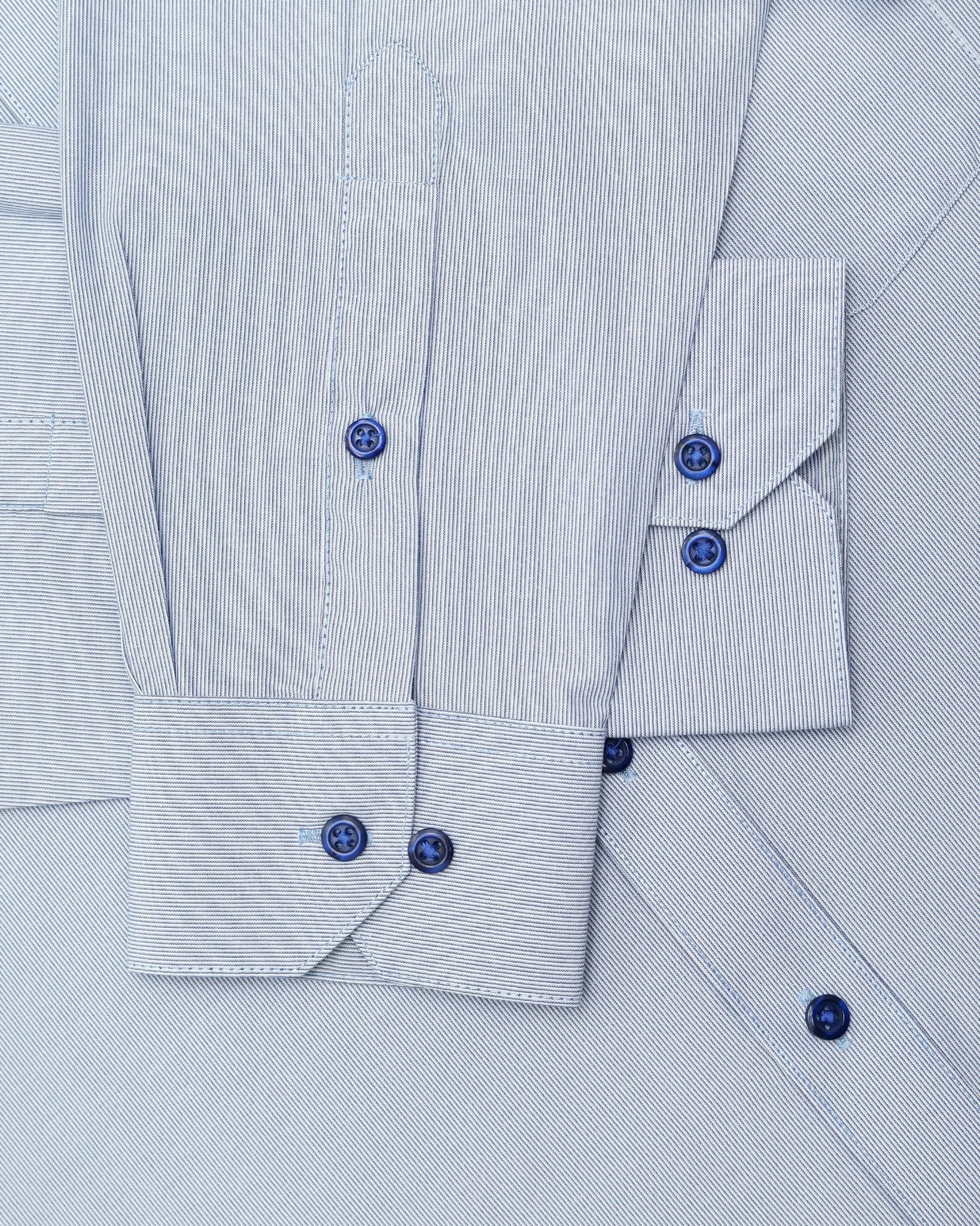 Manchester Camisa de Vestir Slim Fit Mezcla Poliéster y Algodón - Manchester