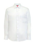 Manchester Camisa de Vestir Slim Fit Puños Convertibles - Mezcla de algodón - Manchester
