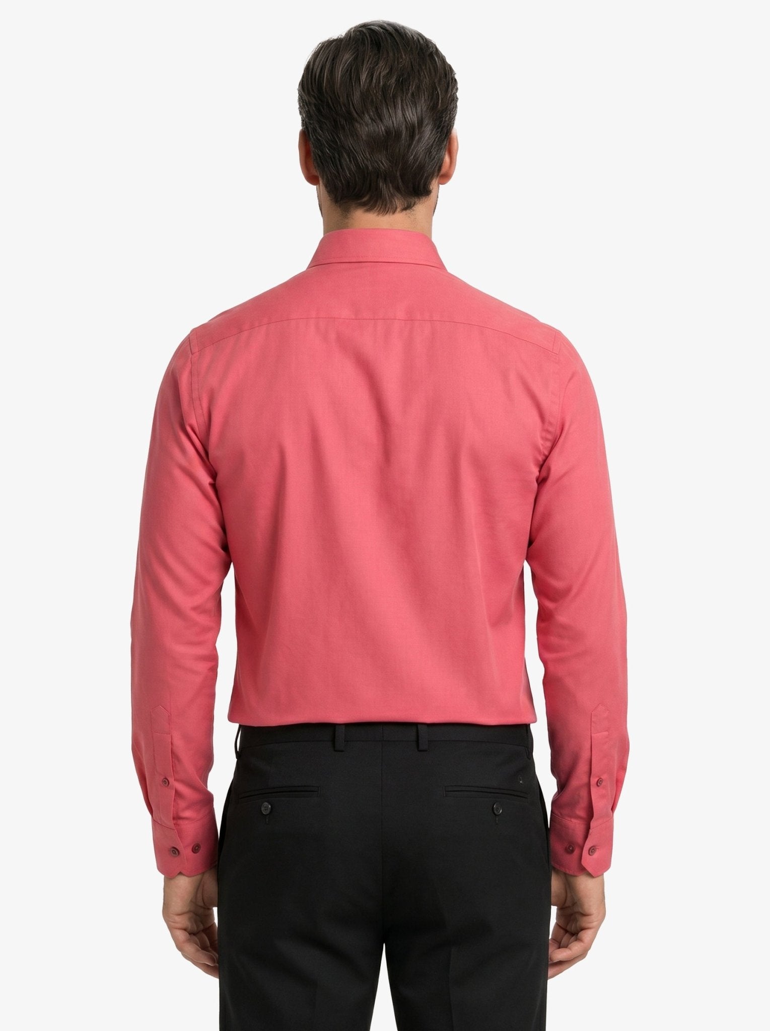 Manchester Camisa de Vestir Slim Fit Puños Convertibles - Mezcla de algodón - Manchester