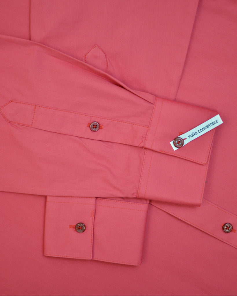 Manchester Camisa de Vestir Slim Fit Puños Convertibles - Mezcla de algodón - Manchester