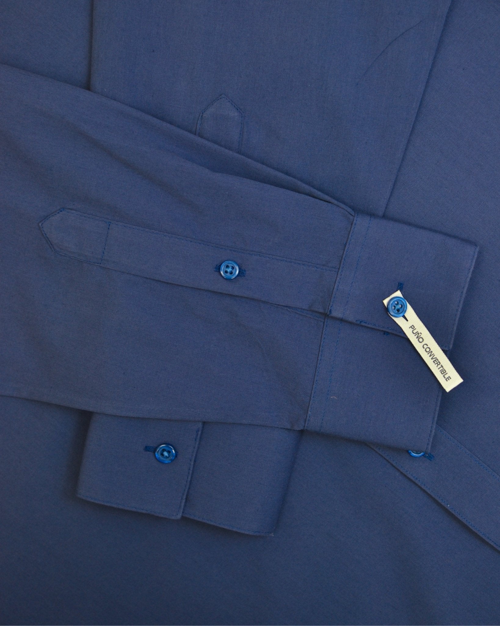 Manchester Camisa de Vestir Slim Fit Puños Convertibles - Mezcla de algodón - Manchester