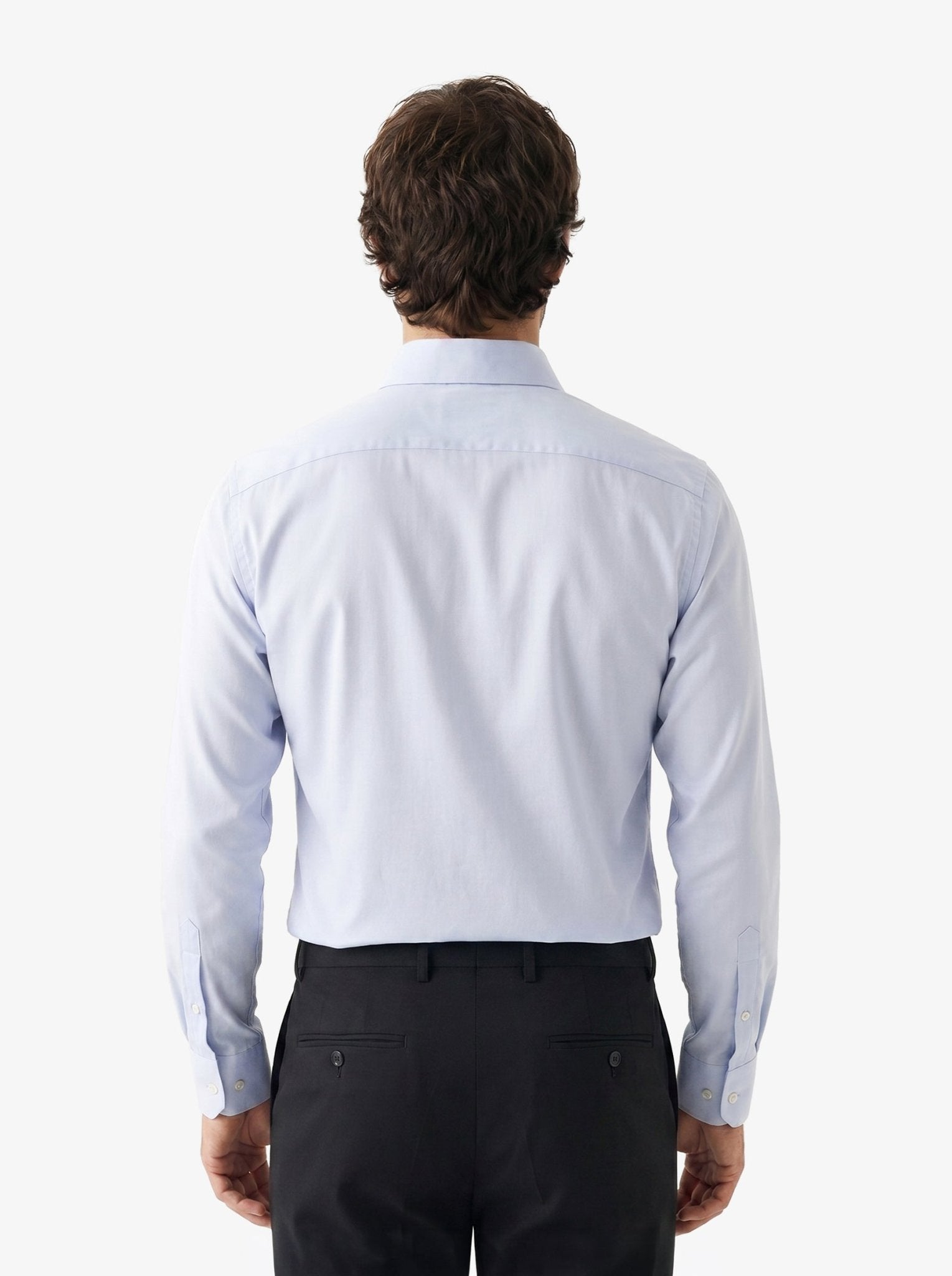 Manchester Camisa de Vestir Slim Fit Puños Convertibles - Mezcla de algodón - Manchester
