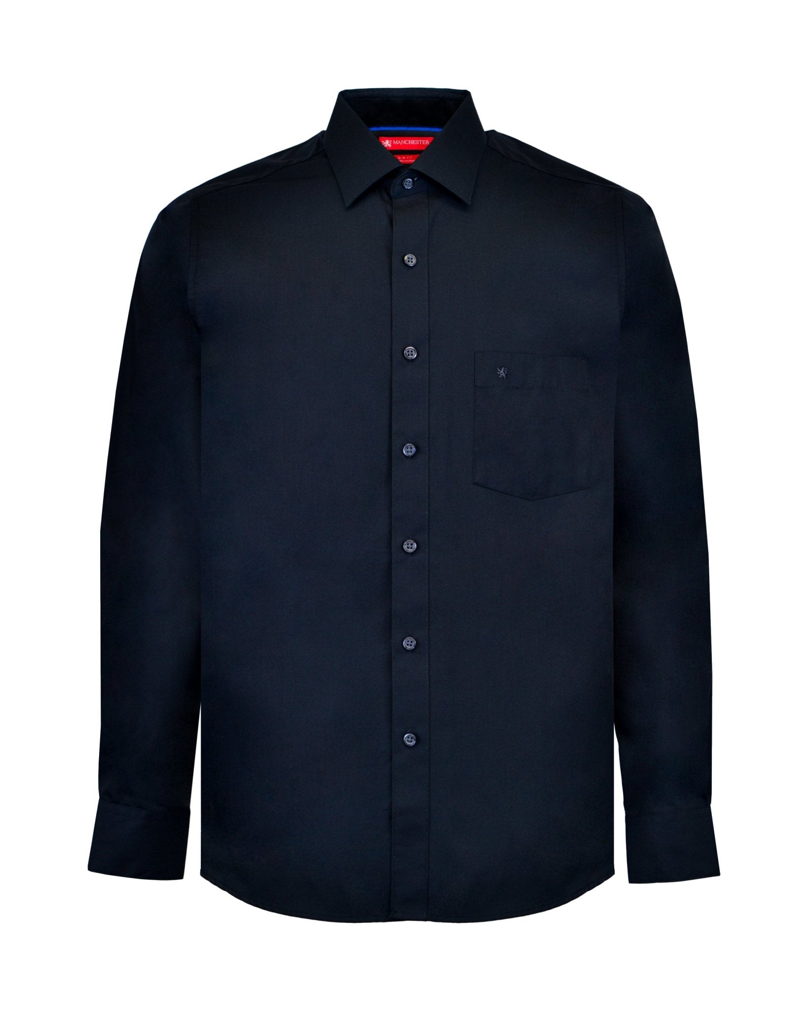 Manchester Camisa de Vestir Slim Fit Puños Convertibles - Mezcla de algodón - Manchester