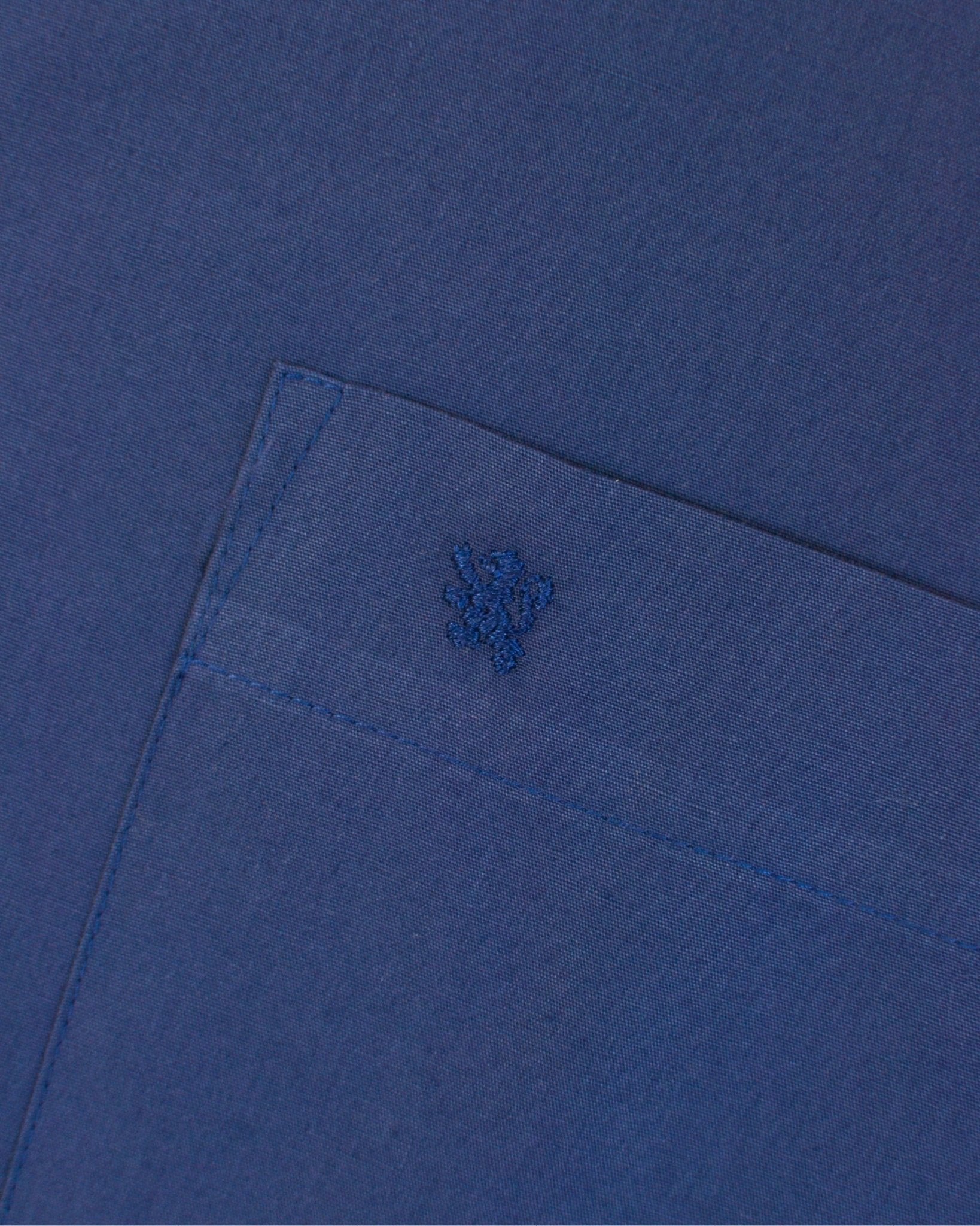 Manchester Camisa de Vestir Slim Fit Puños Convertibles - Mezcla de algodón - Manchester