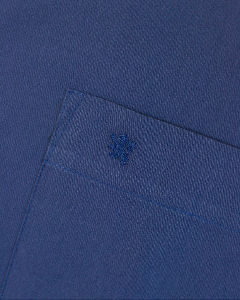 Manchester Camisa de Vestir Slim Fit Puños Convertibles - Mezcla de algodón - Manchester