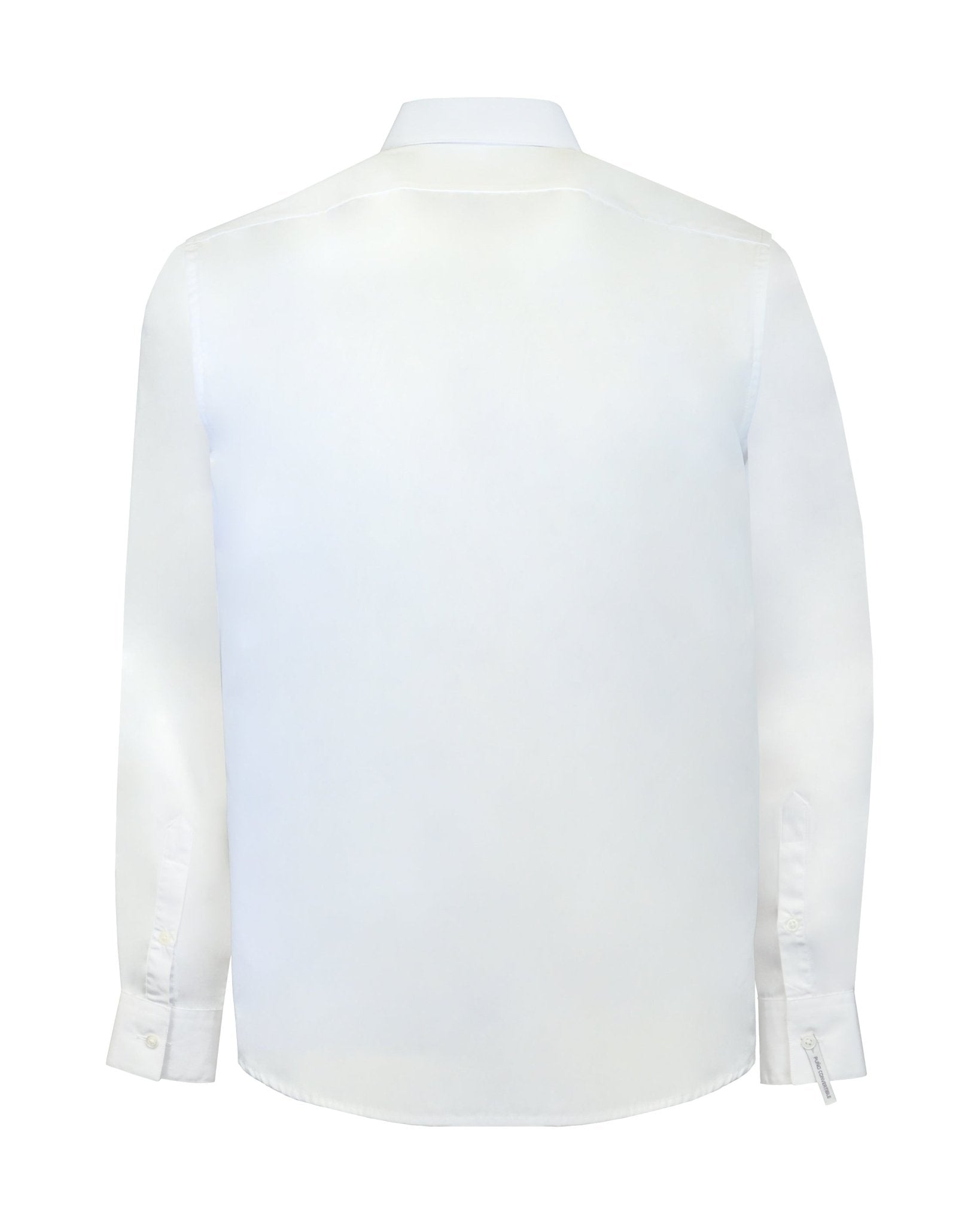 Manchester Camisa de Vestir Slim Fit Puños Convertibles - Mezcla de algodón - Manchester