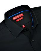 Manchester Camisa de Vestir Slim Fit Puños Convertibles - Mezcla de algodón - Manchester