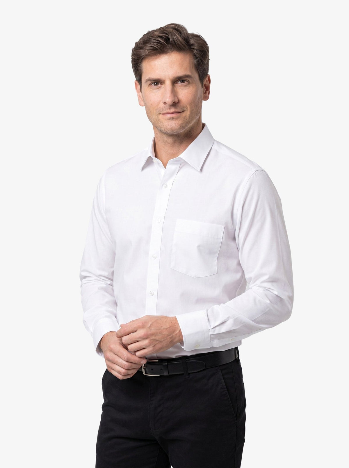 Manchester Camisa de Vestir Suave, Resistente y Elegante - Manchester