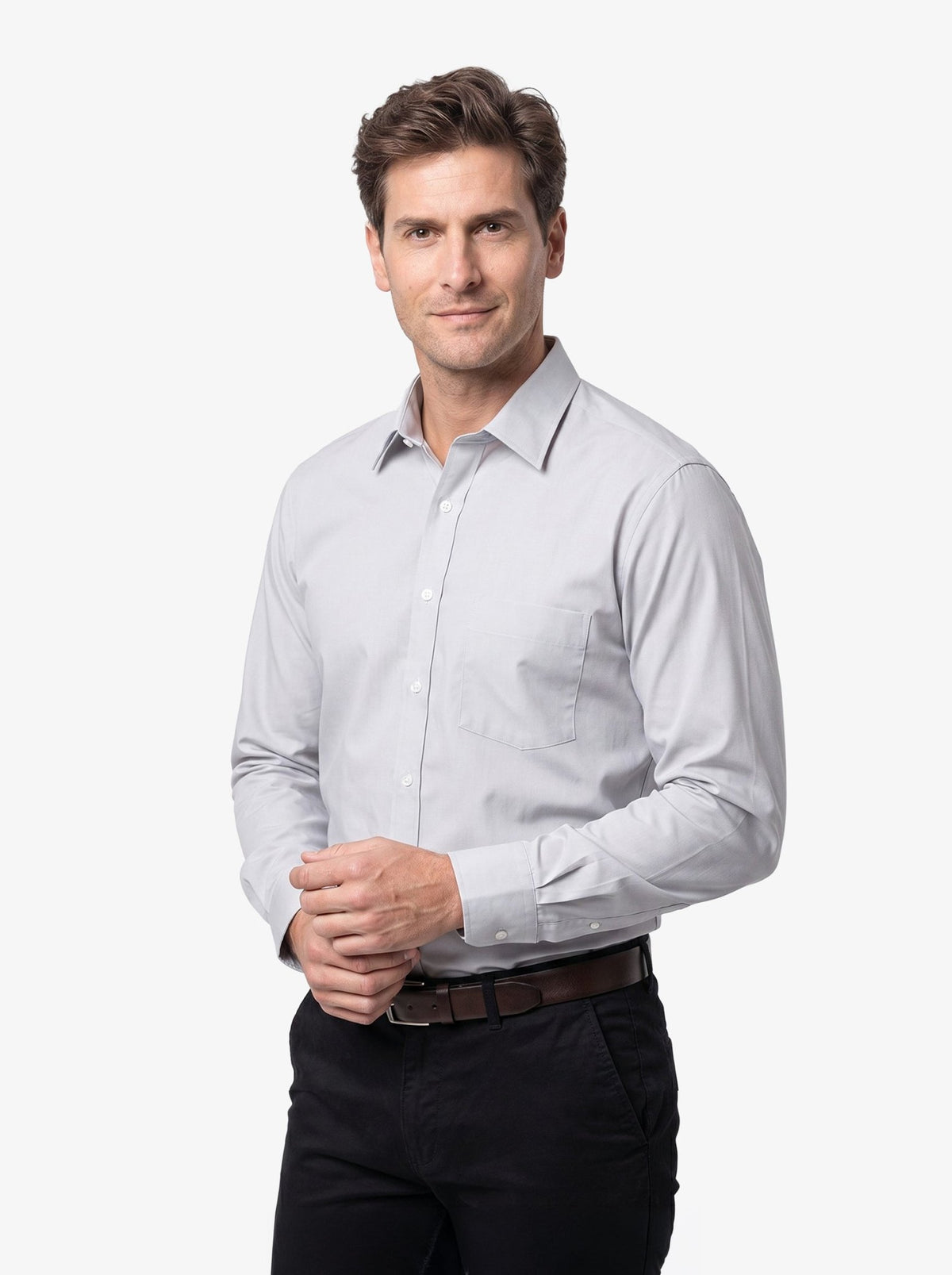 Manchester Camisa de Vestir Suave, Resistente y Elegante - Manchester