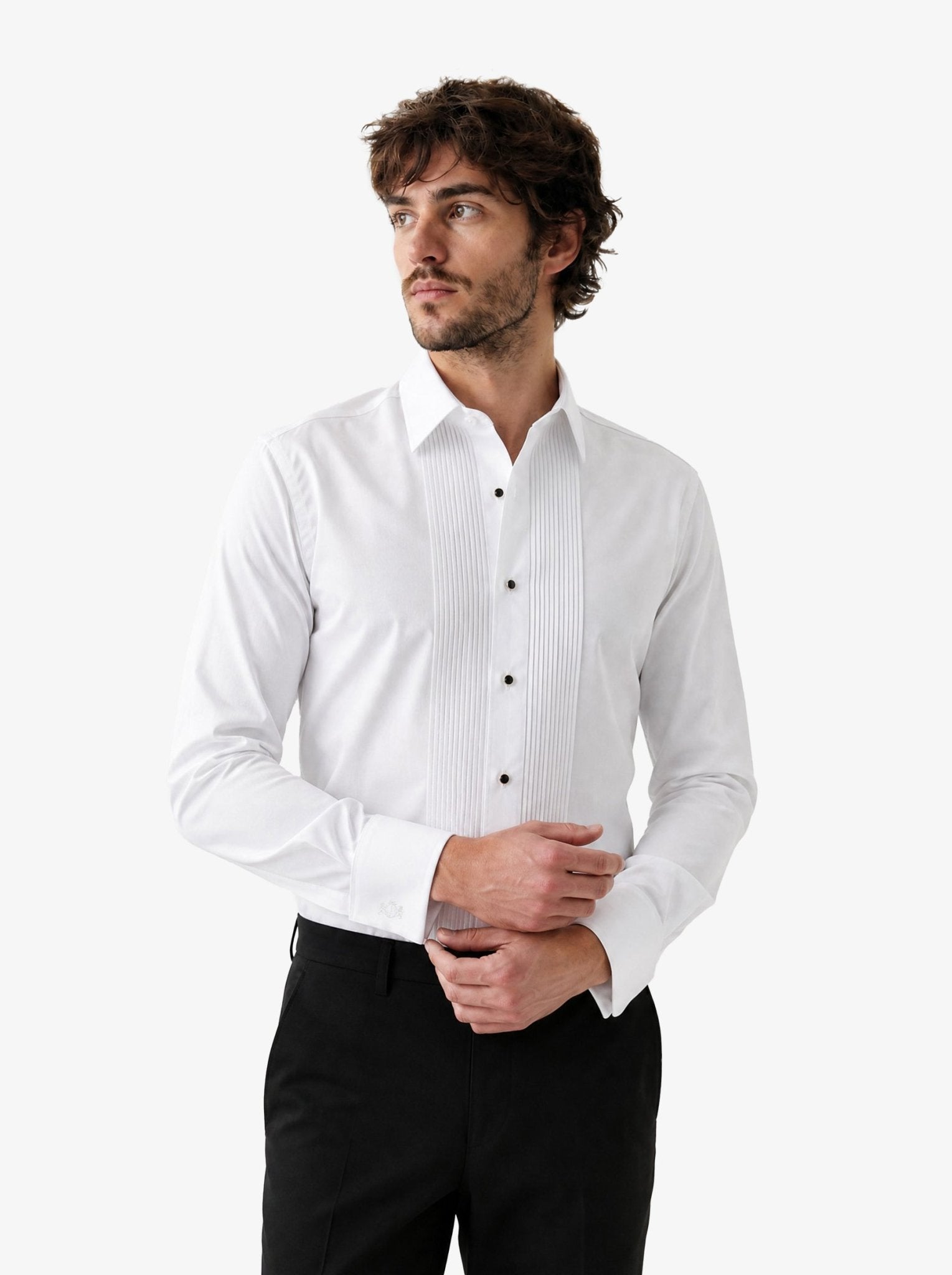 Manchester Camisa Etiqueta Cuello Ajustable Algodón y Poliéster - Manchester